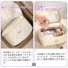 Siomlana 3-piece Set Makeup Pouch, Large Capacity, Cosmetic Pouch, Cute,