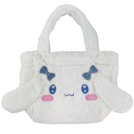 Yasuda Tsusho Sanrio Fluffy Fur Bag, Fur Handbag, Cinnamoroll, H200 x W300 CN01