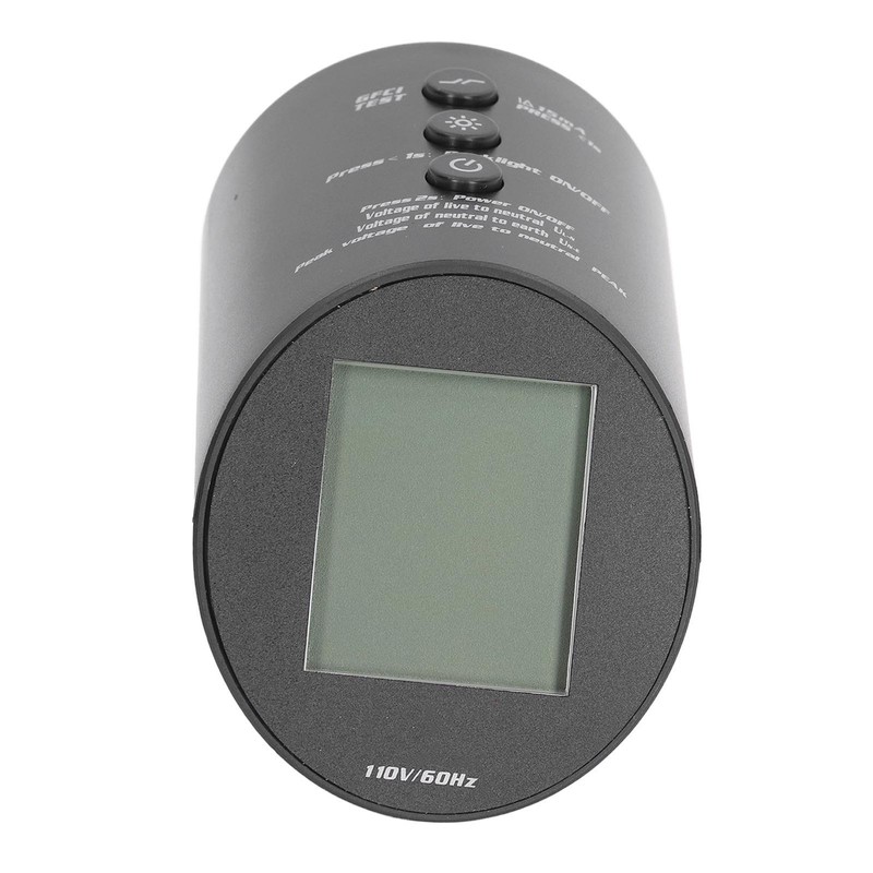 Outlet Tester Digital Display 3 Prong Electrical Receptacle Detector Socket