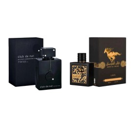Armaf (Bundle) Armaf Club De Nuit Intense 3.6oz EDT + Lattafa Qaed Al Fursan 3oz EDP