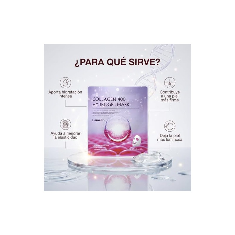 Lamelin Collagen 400 Hydrogel Mask (1EA)