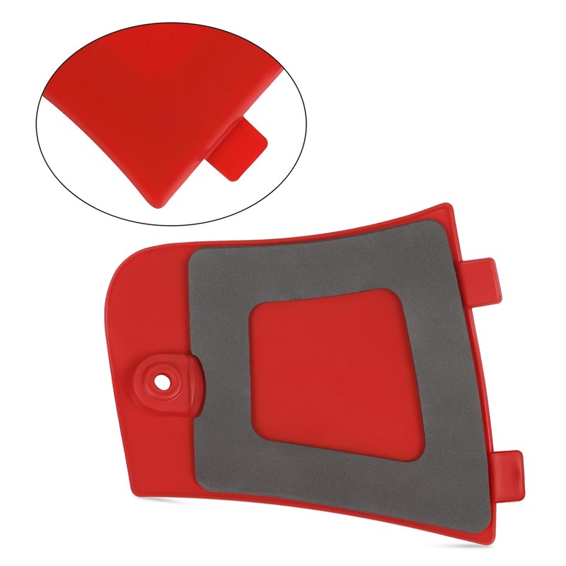 M MATI Utility Storage Box Cover Lid Red for Honda