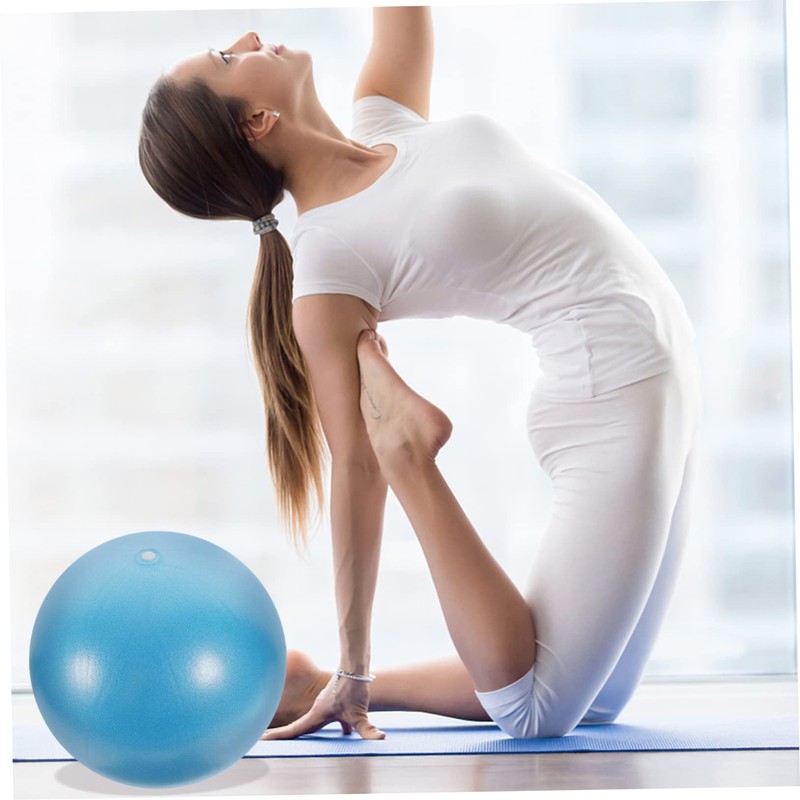 WOONEKY Gym Yoga Ball Small Ball for Home Workout Fitness
