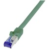 LogiLink RJ45 CAT6a S/FTP 2m GREEN RJ45 Cat6a C6A055S