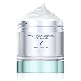 Peeling facial para pieles grasas, contiene doble AHA, ácido salicílico, ácido azelaico, con certificación R controlada por BASF                      