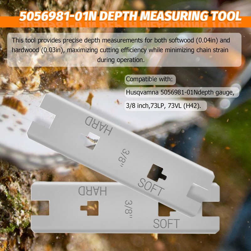 HUAREW 2 Pcs 5056981-01N Depth Gauge Tool, Fits 73LP 73VL