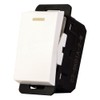 Leviton Apagador de 3 vías INTR3-13B, línea Stalo & Kristalo,