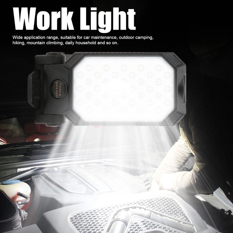 39LED Work Light Portable USB Charging LED Working Maintenance Lamp