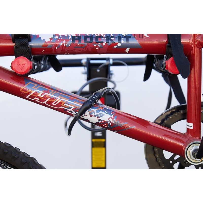 BRINKS 5 Ft Bike Lock Cable with Preset Combination, Vinyl