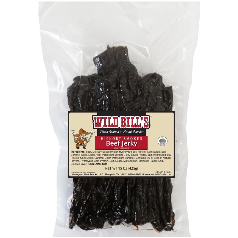 Wild Bill's Original Hickory Smoked Beef Jerky One-Bag Starter Kit
