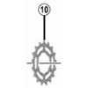 Shimano Repair Parts 17T Gear C (for 12-25T) CS-5800 Y1PJ17200