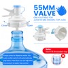 DALQUIS 4 Pack Water Jug Dispenser Valves, Reusable Water Jug
