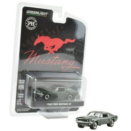 Greenlight x Premium Hobbies Highland Green 1968 Ford Mustang GT 1:64 Scale Diecast Car 51414