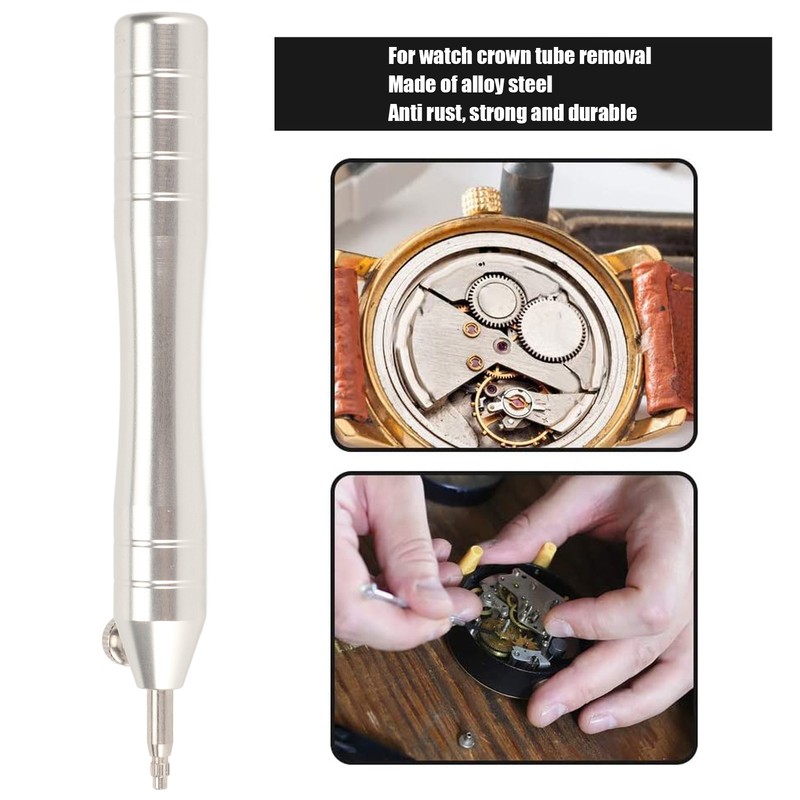 Watch Crown Insert Tube Removal Tool Wristwatch Crown Remover with