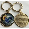 One Day At A Time Universe Keychain Sun Moon Earth
