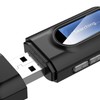 Transmitter Receiver,USB BT5.0 with 3.5mm AUX 2 in 1 Wireless