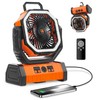 OUTTPLY 20000mAh Camping Fan - Rechargeable Battery Powered Portable Fan