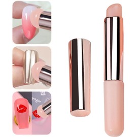 Cepillo de uñas de silicona,Cepillo de silicona para uñas - Aplicador de silicona reutilizable para uñas, aplicador de pincel de esmalte de uñas, palos - Pincel de labios de silicona portátil, pincel