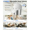 Touchless Automatic Liquid Soap Dispenser, Stainless Steel, Rechargeable