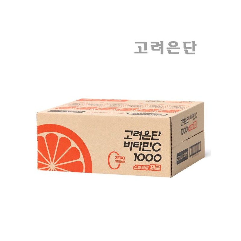 KOREAEUNDAN Vitamin C/1000/Sparkling/Zero/250ml/X