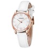 VXFAIZY Ladies Simplicity Watch Water Resistant Casual Watch for Women