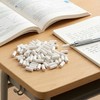 Lekgavd 50 Pcs Mechanical Pencil Eraser Refills, White Refill Erasers