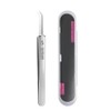 Baratsu precision sebum tweezers blackhead blemish remover, curved tweezers, 1 piece, curved tweezers / 바라츠 정밀 피지 핀셋 블랙헤드 잡티 제거기, 꺽임자핀셋, 1개, 꺽임자핀셋