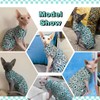Sphynx Hairless Cat Breathable Summer Cotton T-Shirts, Pullover Kitten T-Shirts
