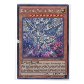 Deep-Eyes White Dragon - MVP1-ENS05 - Secret Rare - 1st Edition