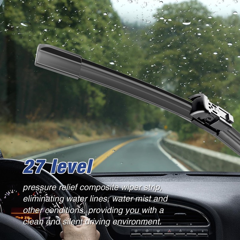 ICEXSNOW 26"+20" Water Repellet Windshield Wiper Blades Replacement for VOLVO