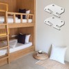 2pcs Furniture Connector Bed Rail Connector Bed Rail Hinge Bed