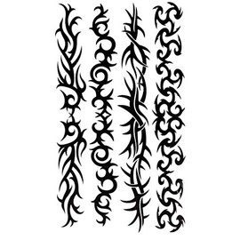 The FANTASY Tattoo Sticker Tribal Armband B (hm315)