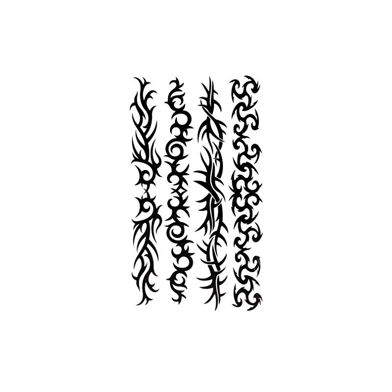 The FANTASY Tattoo Sticker Tribal Armband B (hm315)