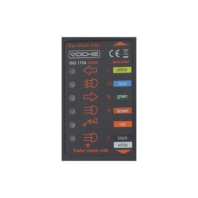 Tooltime 7 Pin Trailer Plug & Socket Wiring Tester with