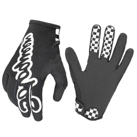 SOLO QUEEN Sim-Racing Gloves for Steering Wheel Simulators (Black,M)