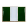 Nigeria National Flag Metal Enamel Pin Badge Lapel Rectangle