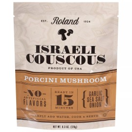 Roland Porcini Israeli Couscous 6.3 oz (Pack of 12)