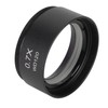 0.7X Stereo Microscope Objective Lens HD Large View Metal Auxiliary