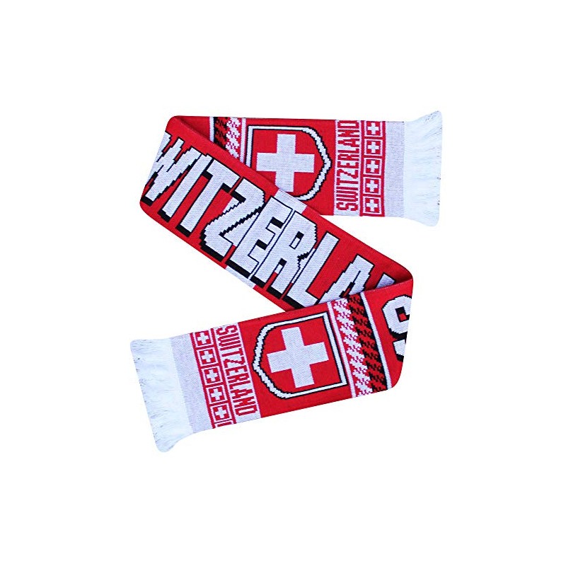 Switzerland (Schweiz World Cup Football Fans Scarf (100% Acrylic)