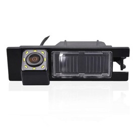 8 LEDs Night Vision Parking Camera HD Reversing Camera Replacement for Opel Vectra C/Astra H/Corsa D/Zafira B/Tigra Meriva A/Insignia/Opel Insignia Tourer/Opel Vauxhall Signum/Fiat Grande Punto/Fiat
