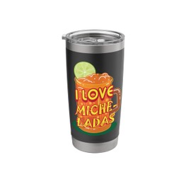 I Love Micheladas Fun Colorful Drink Stainless Steel Insulated Tumbler