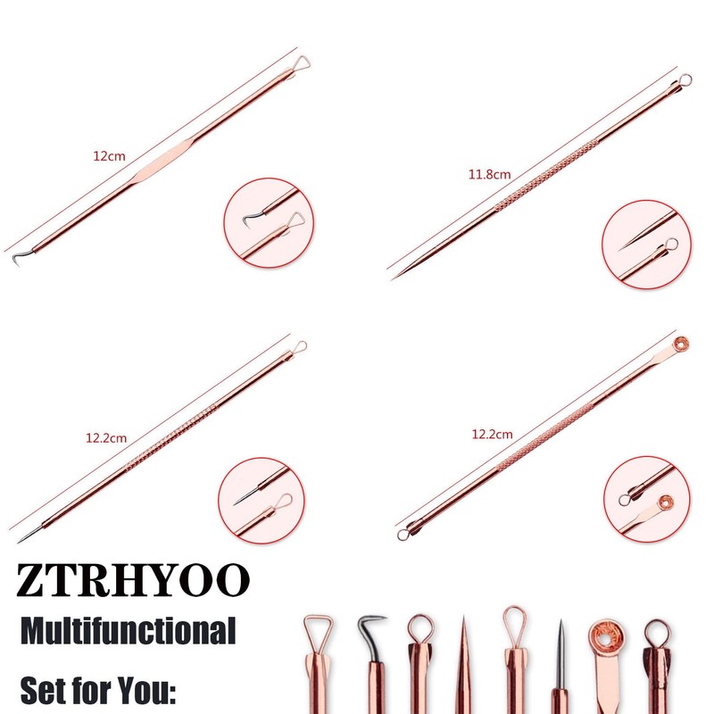 ZTRHYOO Blackhead Remover Pimple Comedone Extractor Tool Best Acne Removal