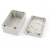 sourcing map Plastic Sealed Cable Connect Project Case Junction Box