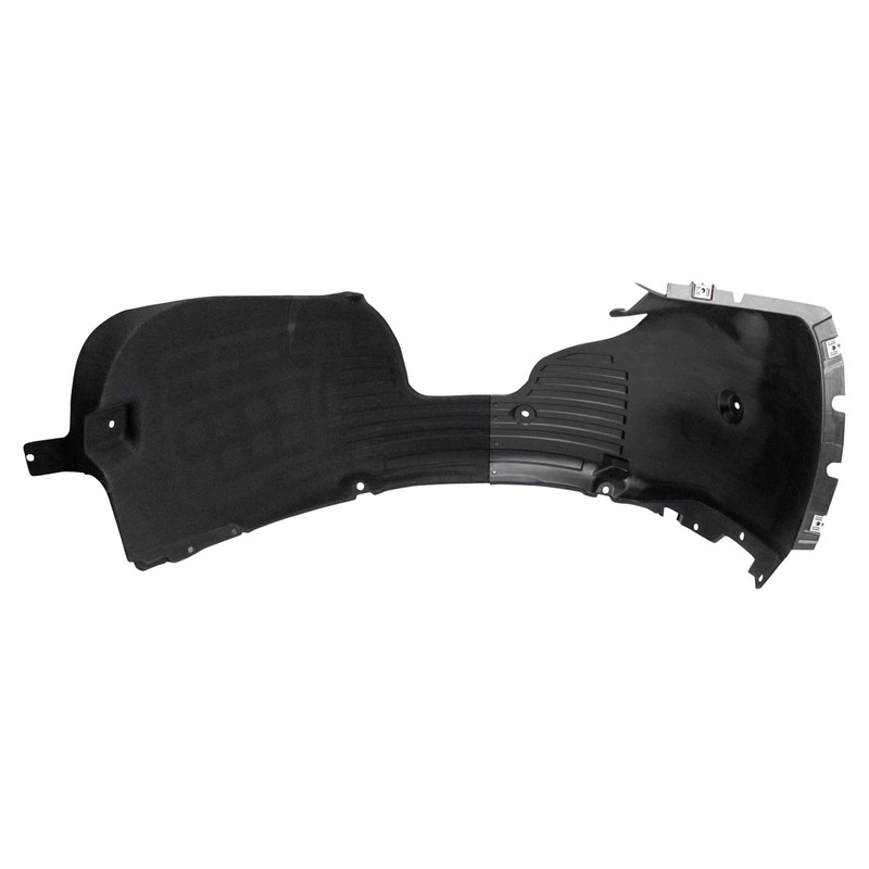 TRQ Front Left Inner Fender Liner Black Drivers Side Compatible