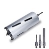 4-1/8 inch Diamond Dry Core Drill Bit, 10" Drilling Depth,