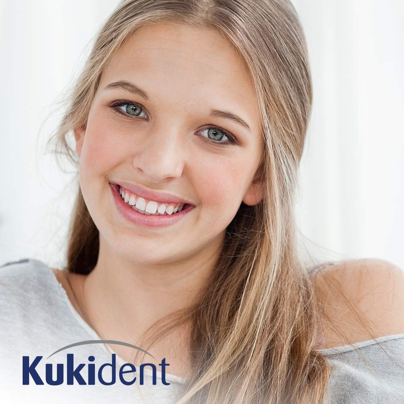 Kukident Kukis Zahnspangen-Reiniger - Tabs zur Reinigung von losen Zahnspangen