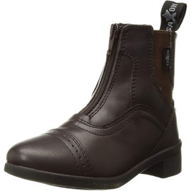 Saxon Syntovia Zip Paddock Boots, Brown, Ladies 7.5