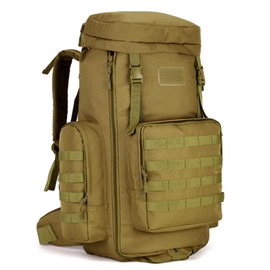 Large Hiking Backpack, 65L/70L/85L Waterproof MOLLE Rucksack, Expandable Camping Traveling Daypack for Men