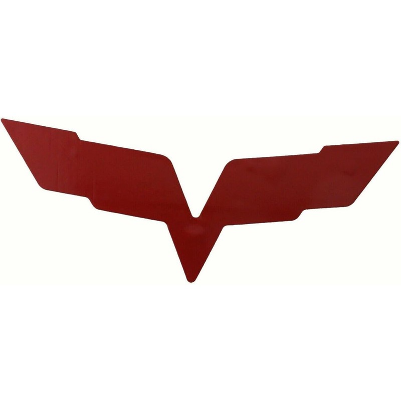 1Pcs Front Hood & Rear Fascia Crossed Flags Emblems Car