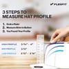 Flexfit Mens 110 Mesh Trucker Hat, Anthracite/White, One Size, Anthracite/white